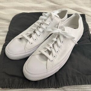 All White Converse / Chuck Taylor Sneakers